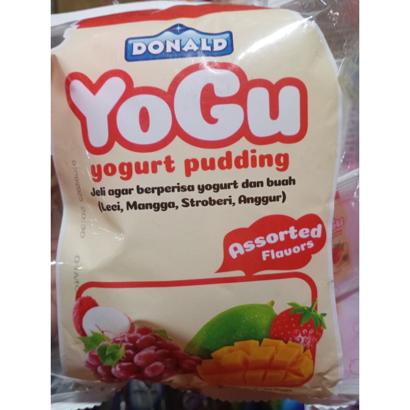 

YOGU YOGURT PUDING isi 10pcs-kemasan 25gram varian rasa