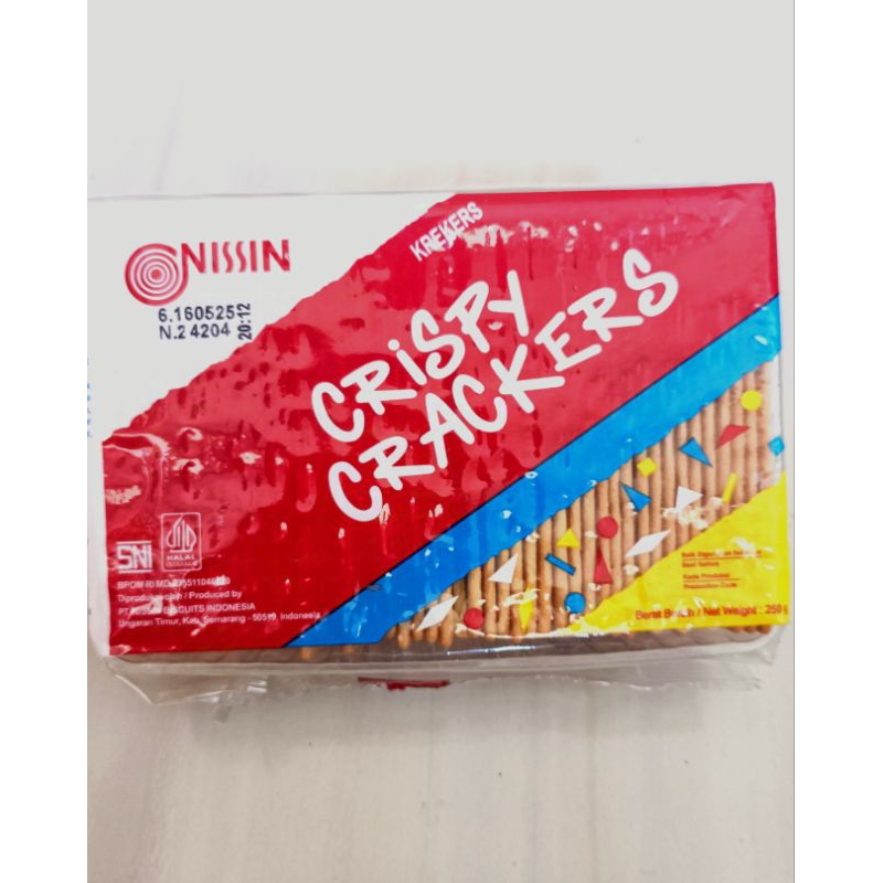 

nissin crispy crackers 250 gram