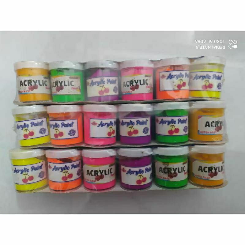 

Cat Acrylic Paint 12 Warna