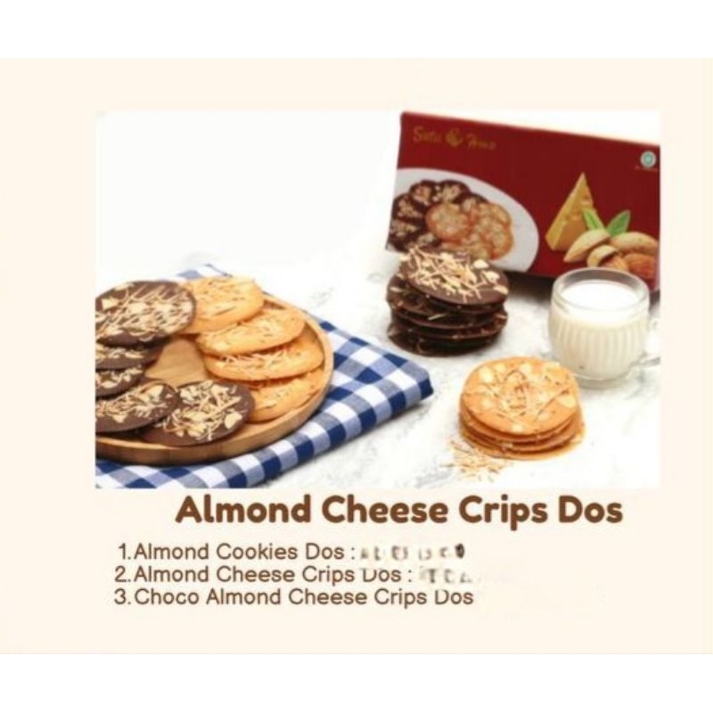 

Almond Cheese Crispy Swiss House Bakery Semarang Salatiga Kemas Dus