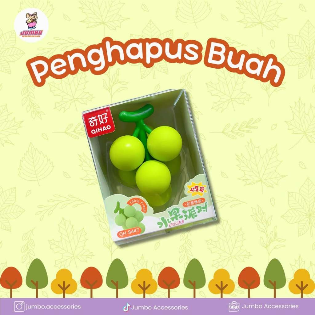 

Penghapus Buah Anggur Jumbo Accessories
