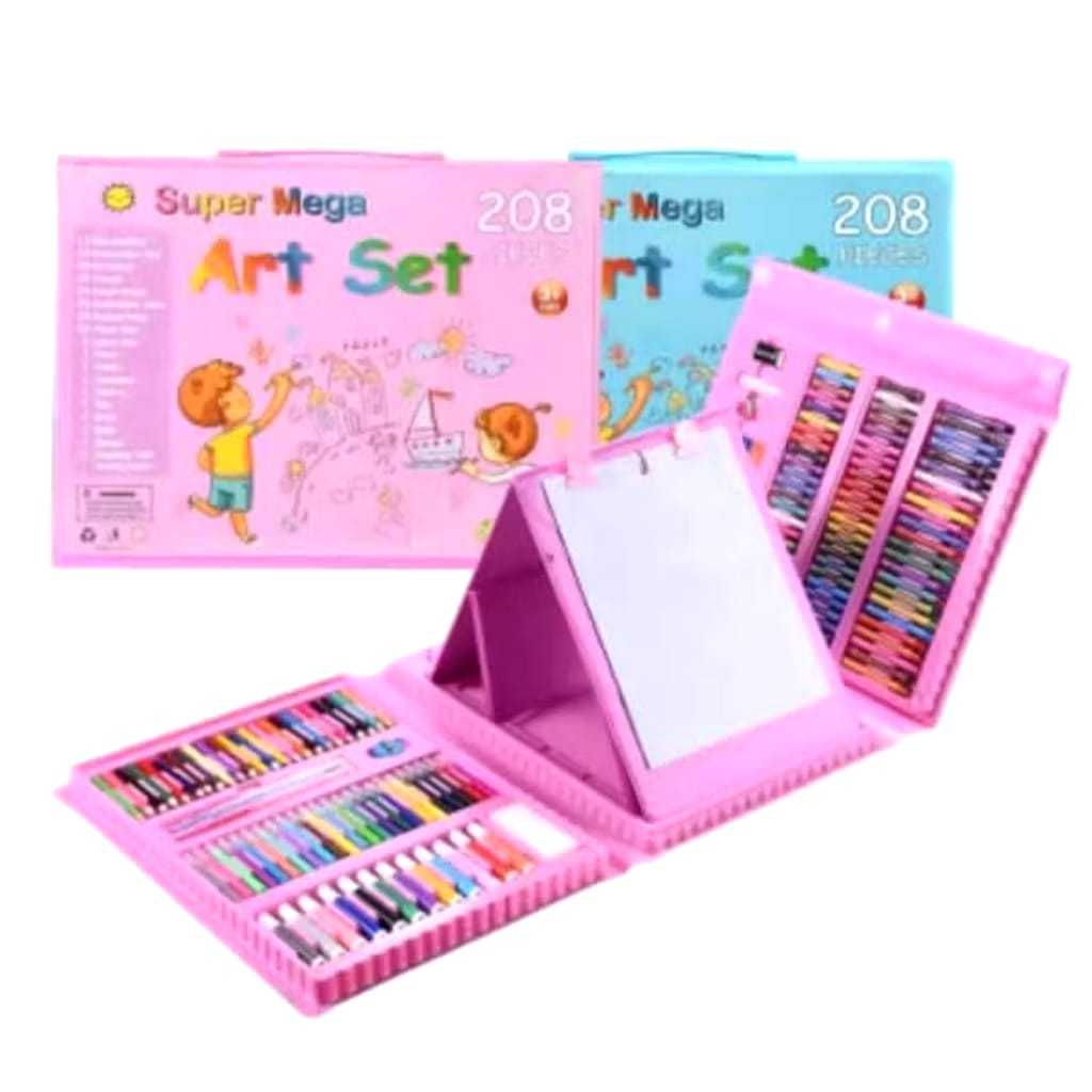 

RB {GC} Crayon Pensil Warna Art Set Pensil Warna KRAYON 208 PCS