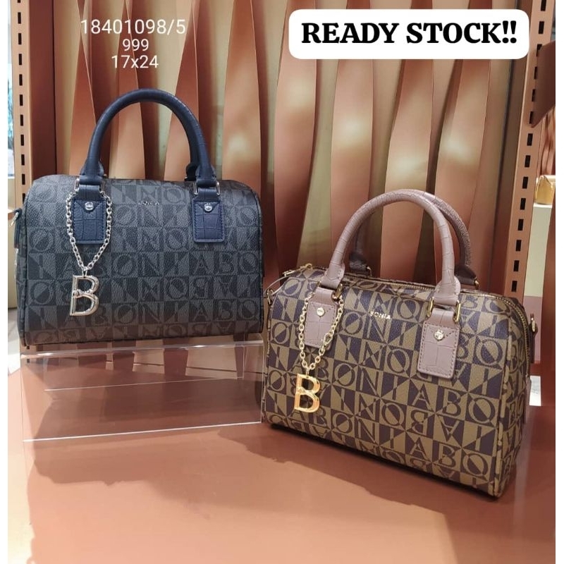 tas Speedy monogram Bonia ori