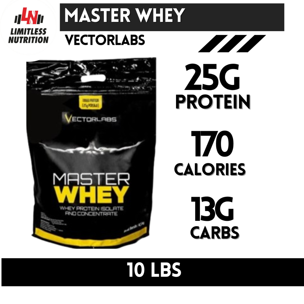 Vectorlabs Master Whey 10Lbs Susu Protein  Whey Protein Blend Bpom Halal