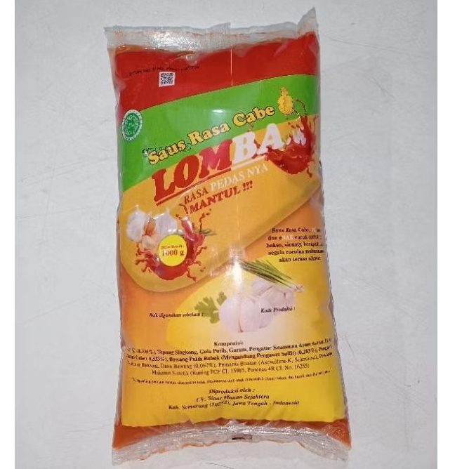 

SAOS SAMBAL LOMBA 1KG