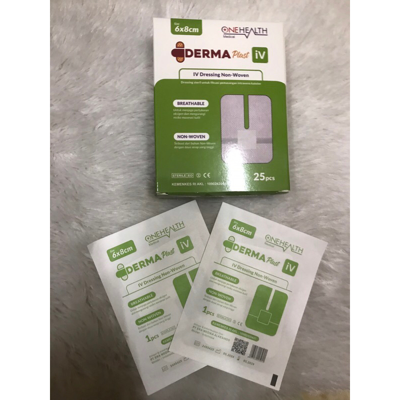 OneHealth Derma Plast IV Dressing Non-Woven 6x8cm