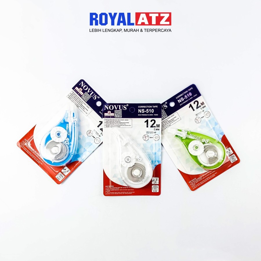 

Correction Tape / Tip Ex Kertas NS-510 Novus