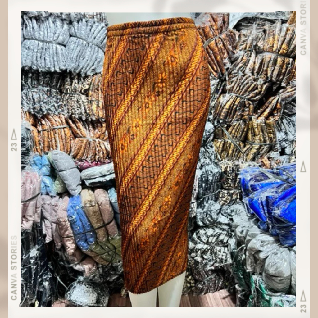 ROK PLISKET BATIK TANGGUNG WIRU SPAN MURAH PREMIUM BETIS DEWASA REMAJA SPAN  78 INSTAN Harga Grosir 