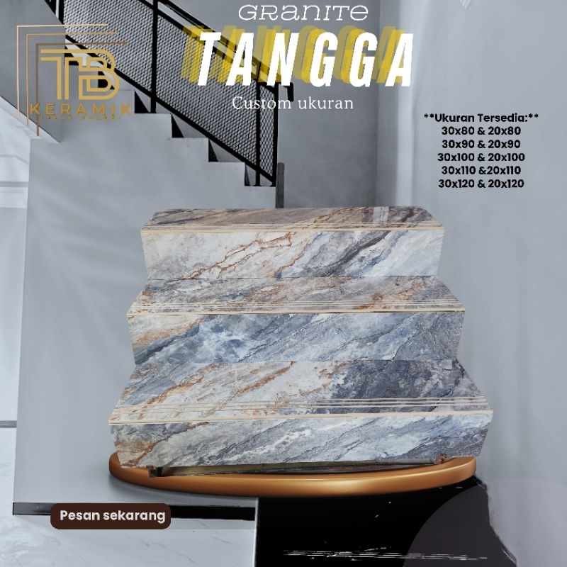 Granite anak tangga - Solusi Anak Tangga Granit Custom untuk Rumah Anda