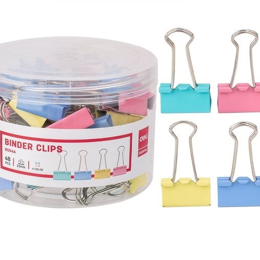 

Deli E8554A Binder Klip Warna 25mm