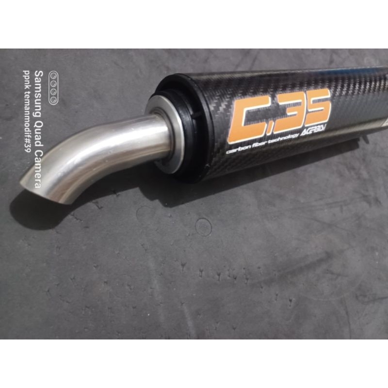 Silencer Carbon Acerbis C35