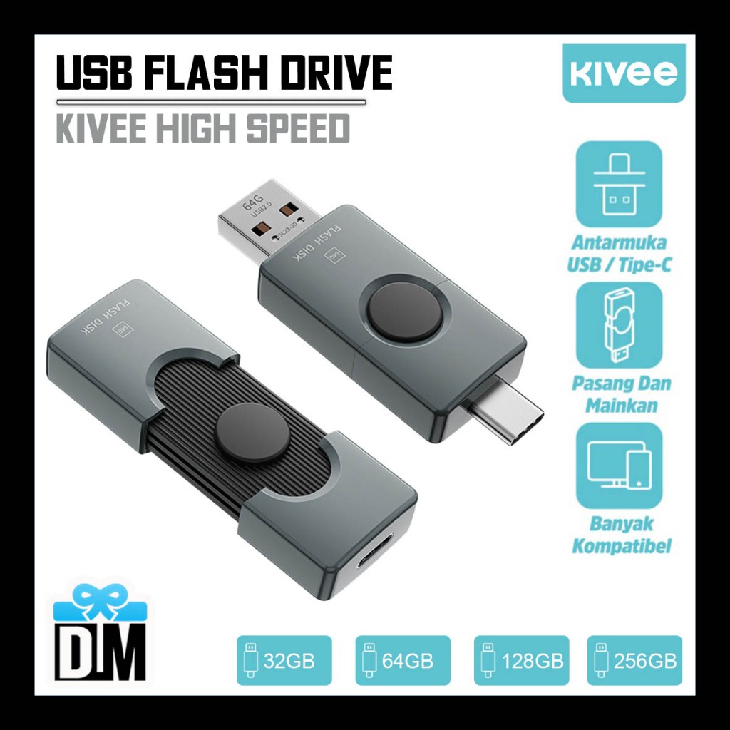 Flash disk USB  + type C bisa untuk PC Laptop android speaker radio dll yang penting mendukung USB a
