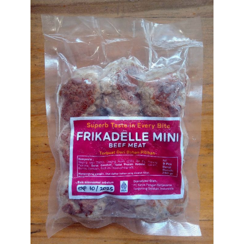 

Frikadelle Mini 9 Pcs
