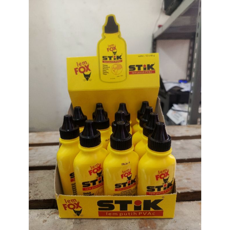 

Lem fox stick lem putih 60 gr 1 pcs