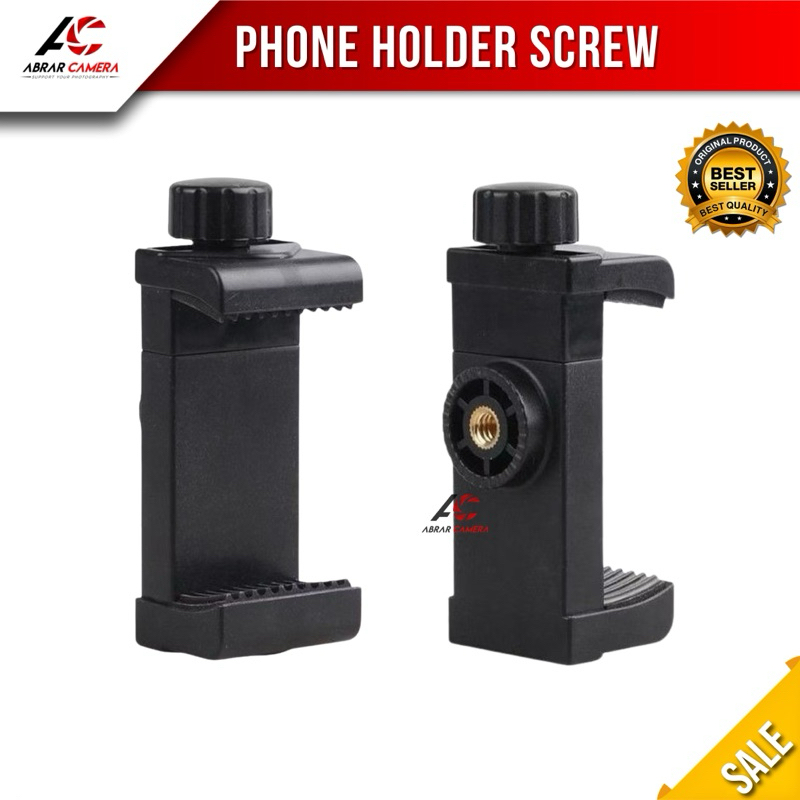 Phone Holder Baut Smartphone Tripod Mount Clamp - Holder HP