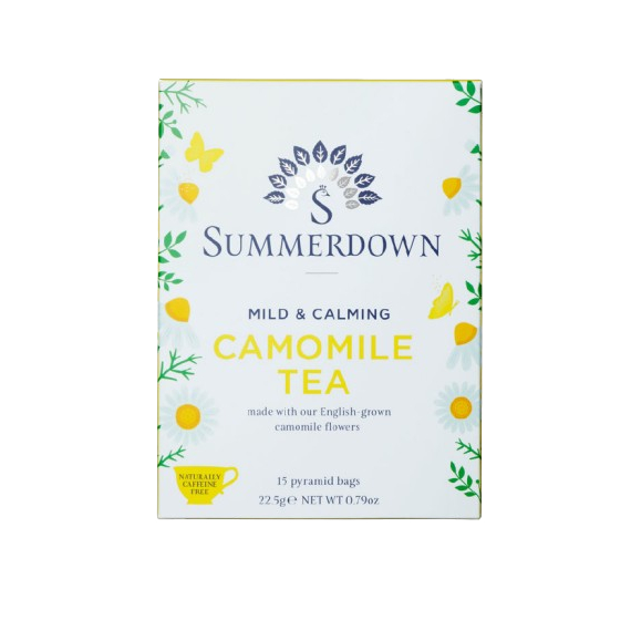 

Teh Inggris Organik Herbal Murni Summerdown English Camomile Tea Isi 15 Tea Bag