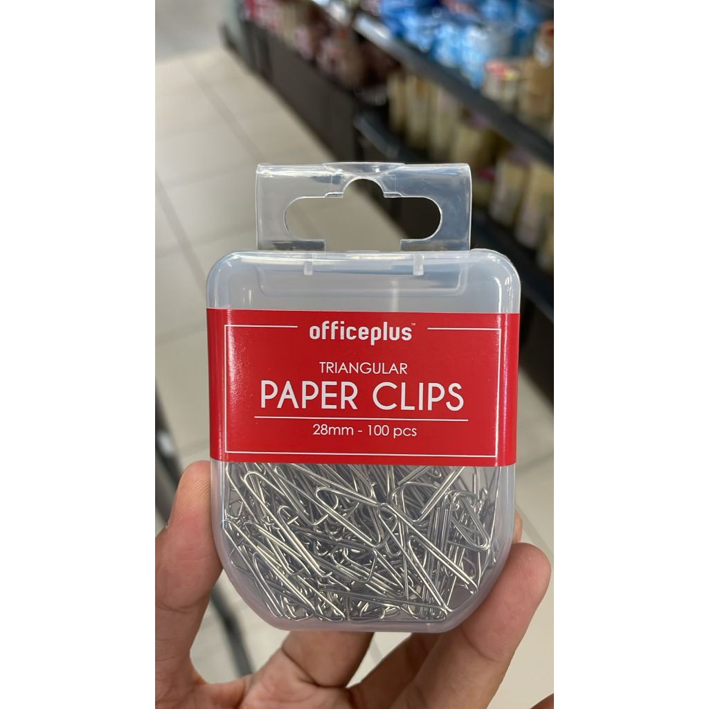 

Gramedia - OFFICE-P PAPERCLIP 28MM TRIGONAL OP-PC28TRI