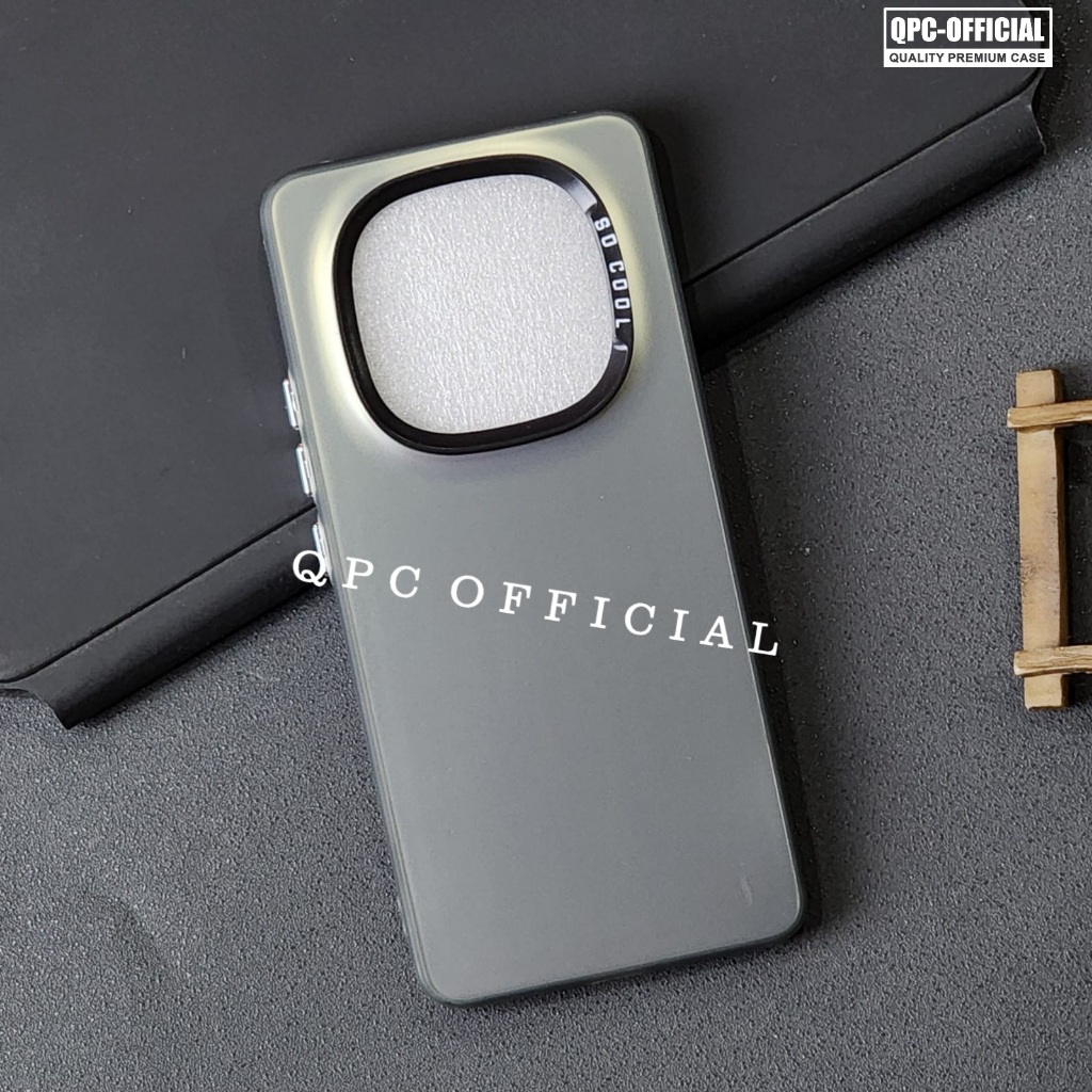 Case Redmi Note 14 Pro Redmi Note 14 Pro Plus Case IMD Hologram Case Hybrid Black Redmi Note 14 Pro 