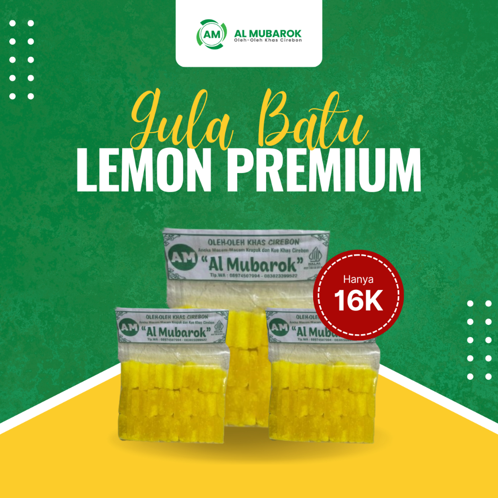 

Gula Batu Lemon Segar – Praktis dan Nikmat 250gr