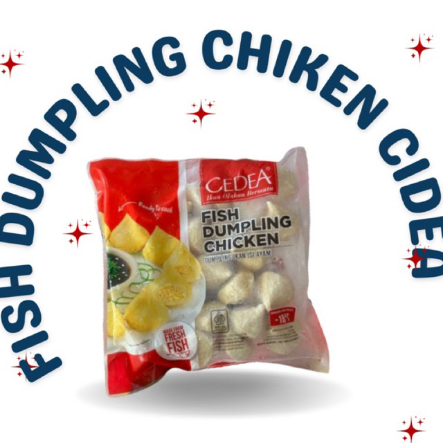 

FISH DUMPLING CHICKEN CEDEA 500g