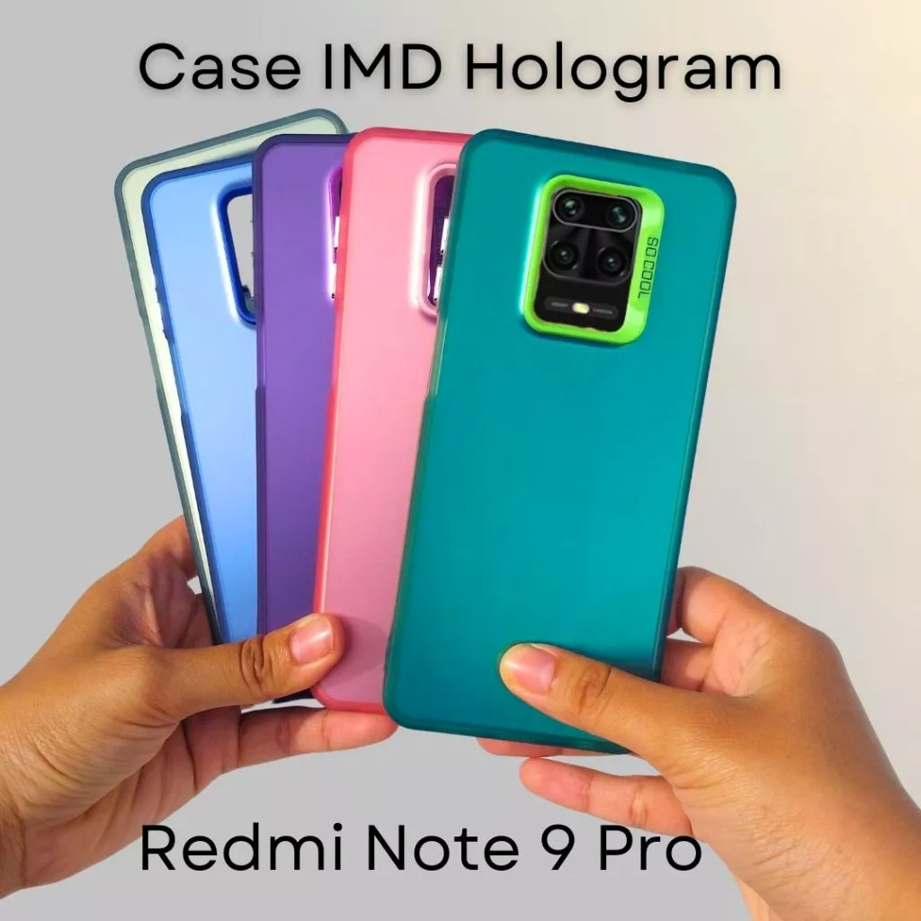 Case Xiaomi Redmi Note 9 Pro Case Softcase IMD HOLOGRAM PLATE Case Casing Hp Redmi Note 9 Pro