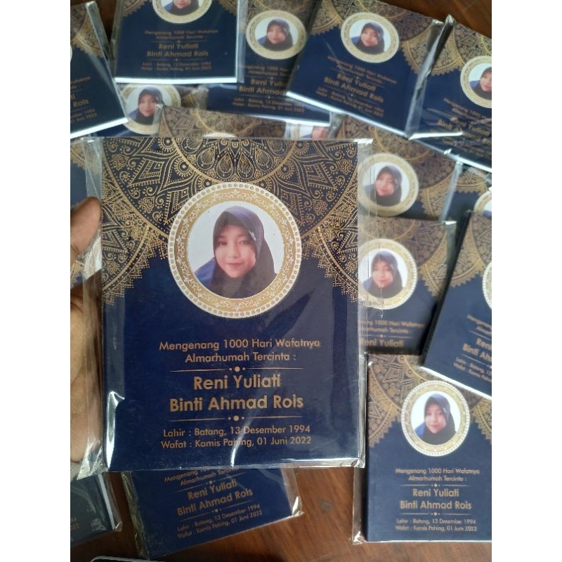 Buku Yasin Arab Majmu Latif Saku (12x8) Cover Custome