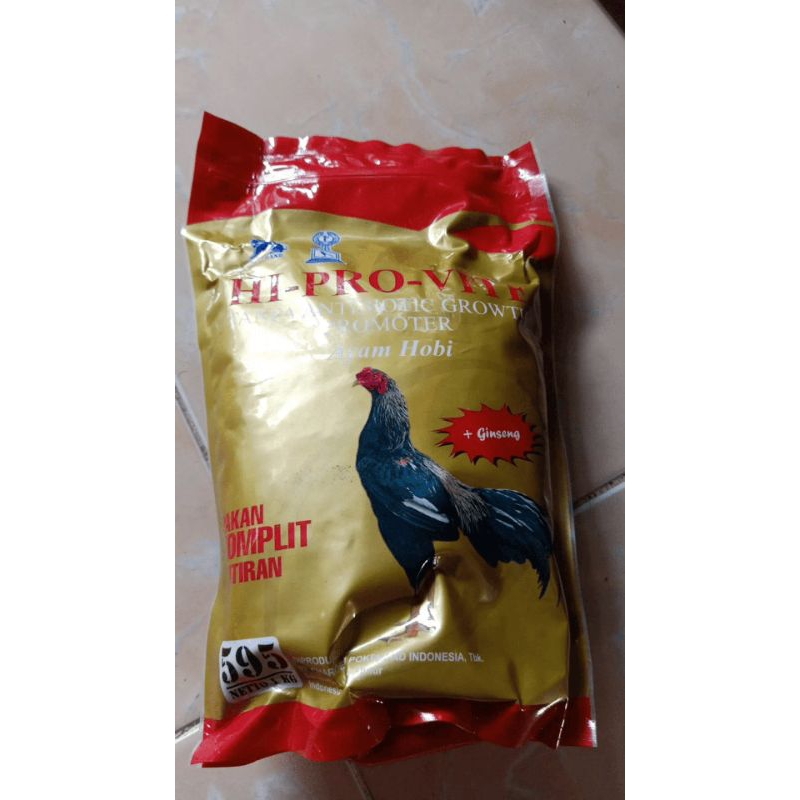 PAKAN AYAM BANGKOK 595K HI PRO VITE PAKAN AYAM BANGKOK DEWASA KEMASAN 10 BUNGKUS