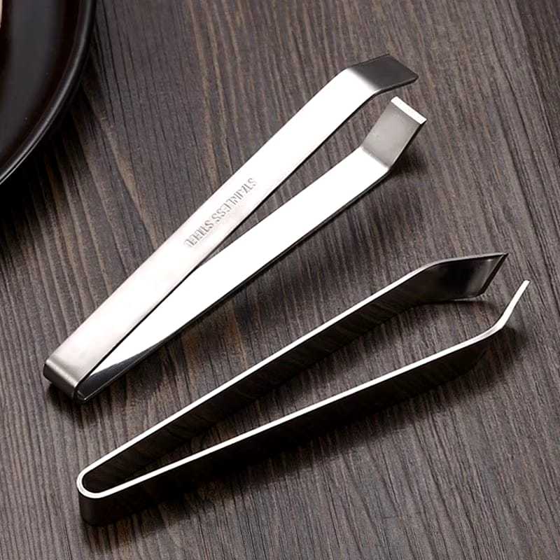Pinset Stainless Steel Tebal Multifungsi / Pinset Jepit Bulu Anti Karat Serbaguna