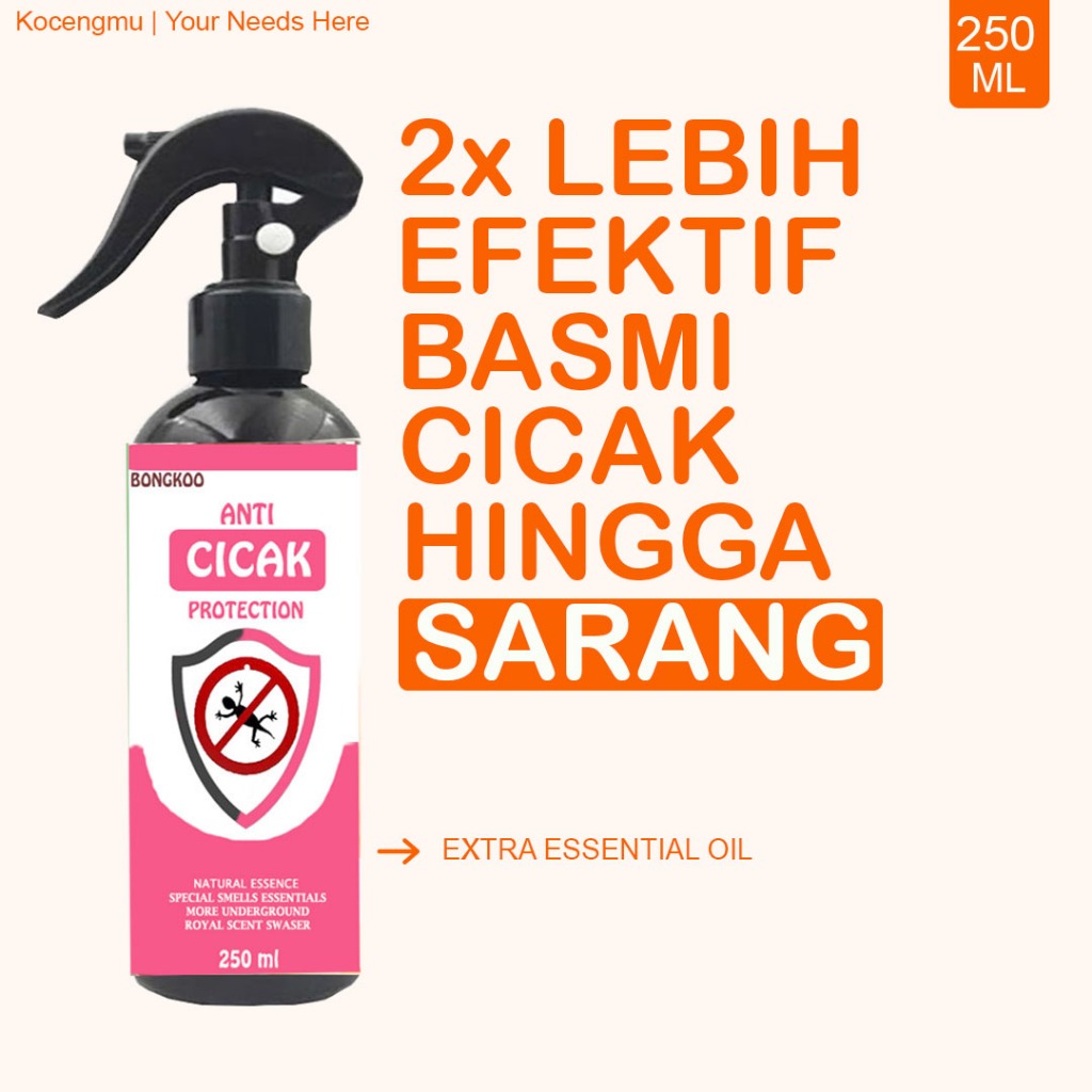 Pembasmi Cicak Obat Cicak Racun Cicak Semprot Bongkooo