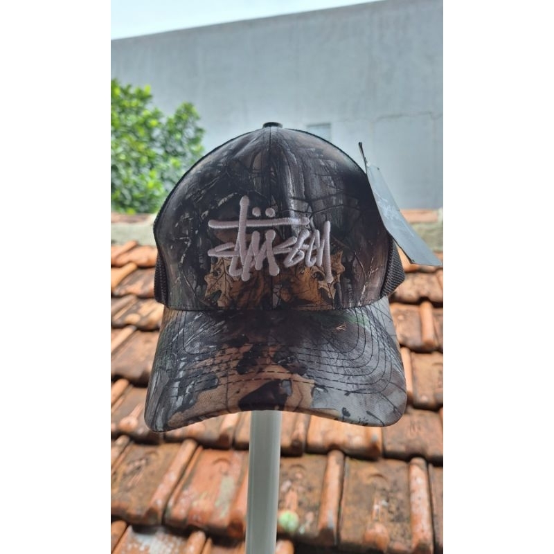 Stussy Camo Trucker Hat