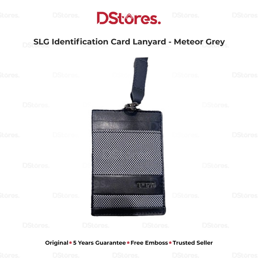 

TUMI SLG Identification Card Lanyard - Meteor Grey