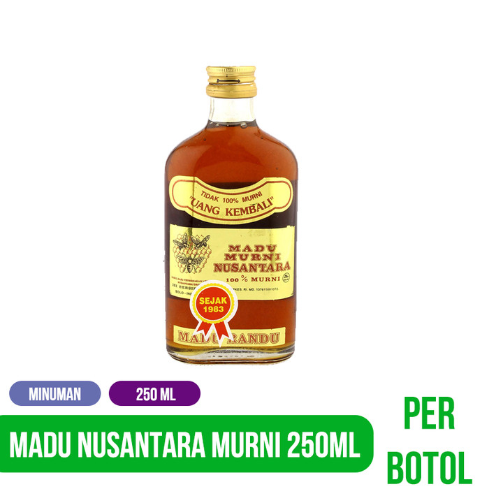 

Madu Murni NUSANTARA 250 mL ORIGINAL 100% HALAL