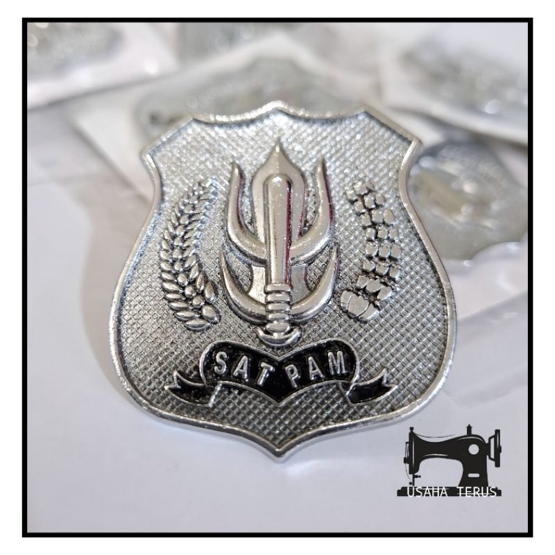 Pin Kewenangan Satpam Magnet / Pin Kewenangan satpam