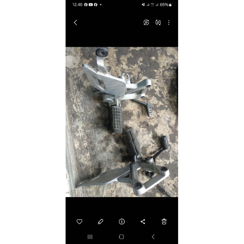 STEP DEPAN CBR150R CBU THAILAND