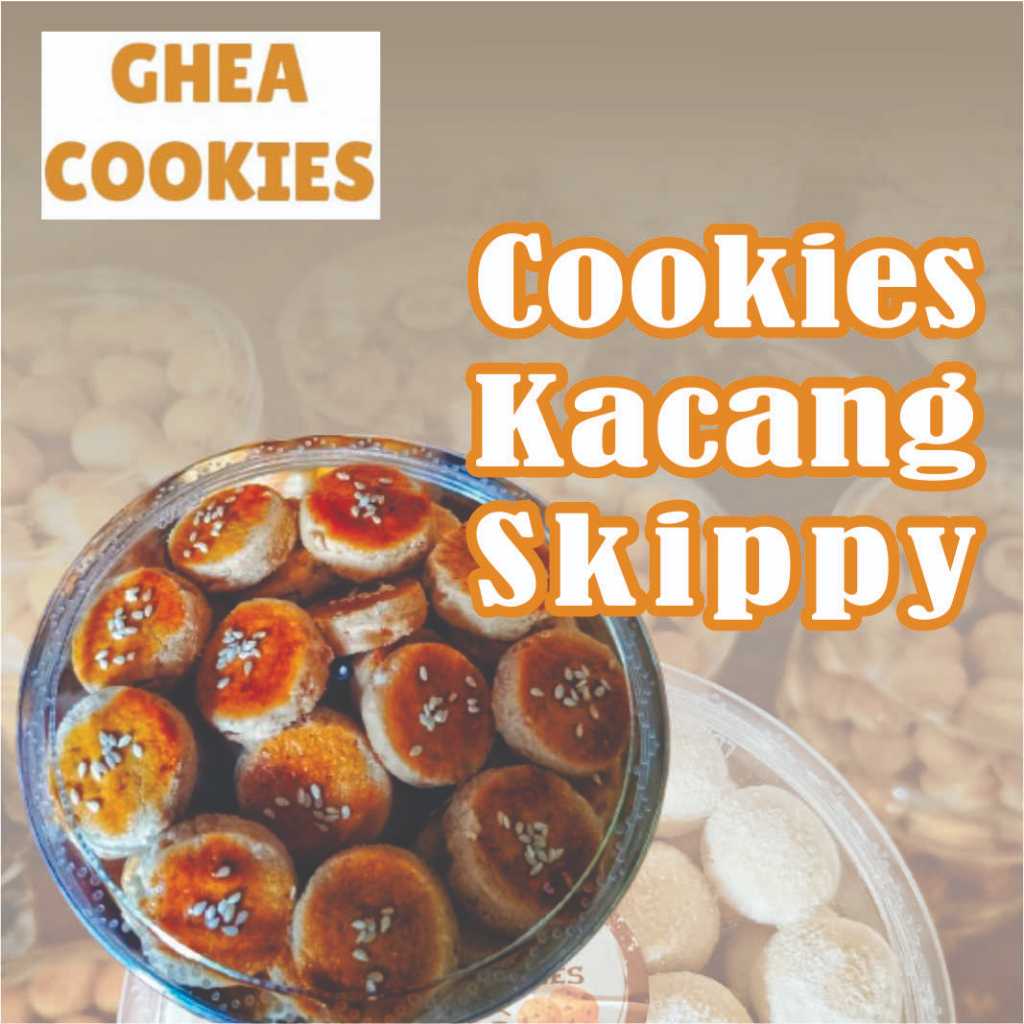 

Kue Lebaran Cookies Kacang Skippy - Ghea Cookies