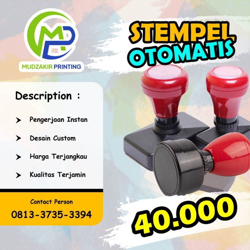 

stempel otomatis free desain