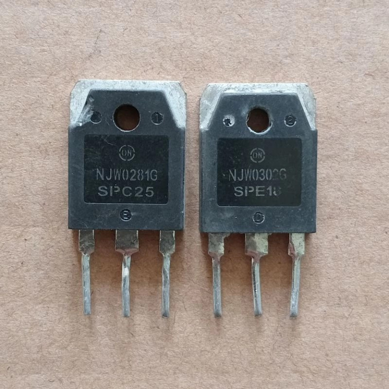 TRANSISTOR NJW 0281 0302 CABUTAN ORIGINAL