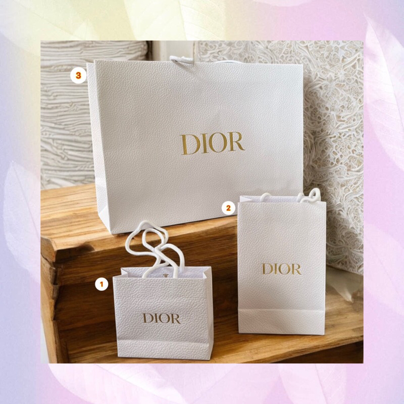 Dior paper Bag original