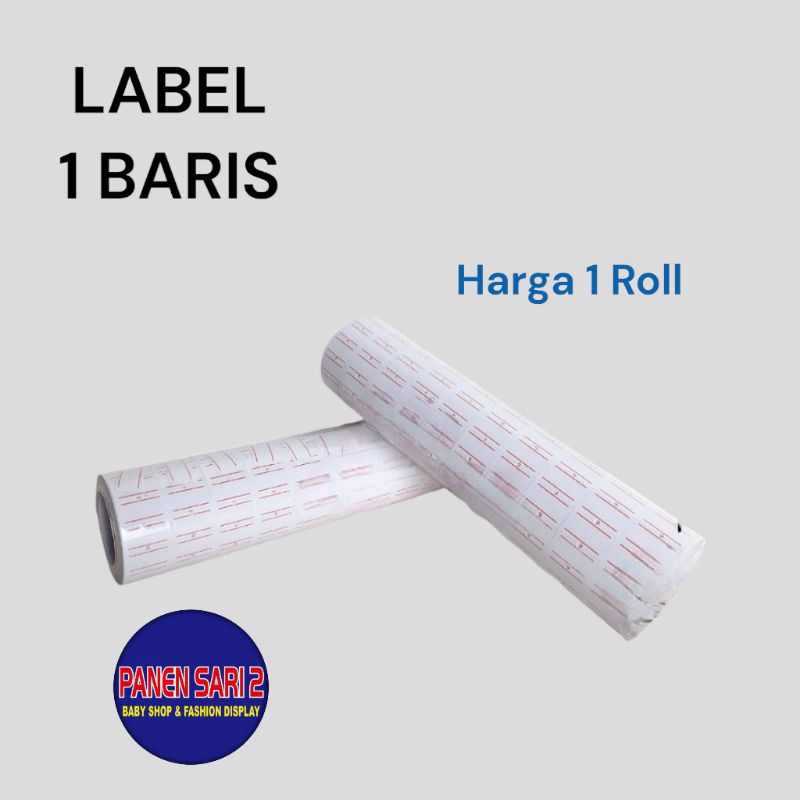 

Kertas Label Harga / Line Refill Isi Ulang Labeller Merk MX5500 Kertas Sticker Isi ulang - Harga Per 1pcs (1roll)