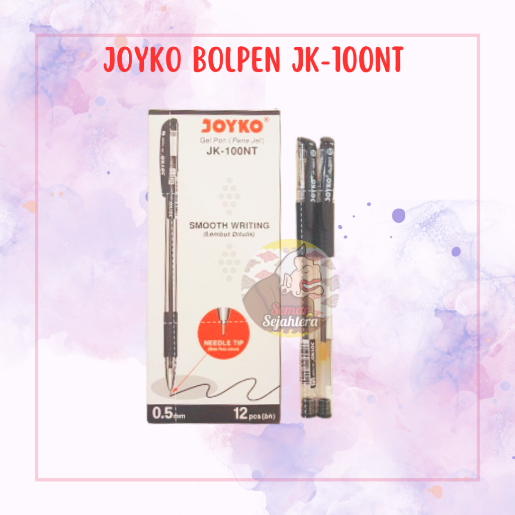

[PAK] BOLPEN / PULPEN JOYKO JK-100NT HITAM ISI 12 PCS