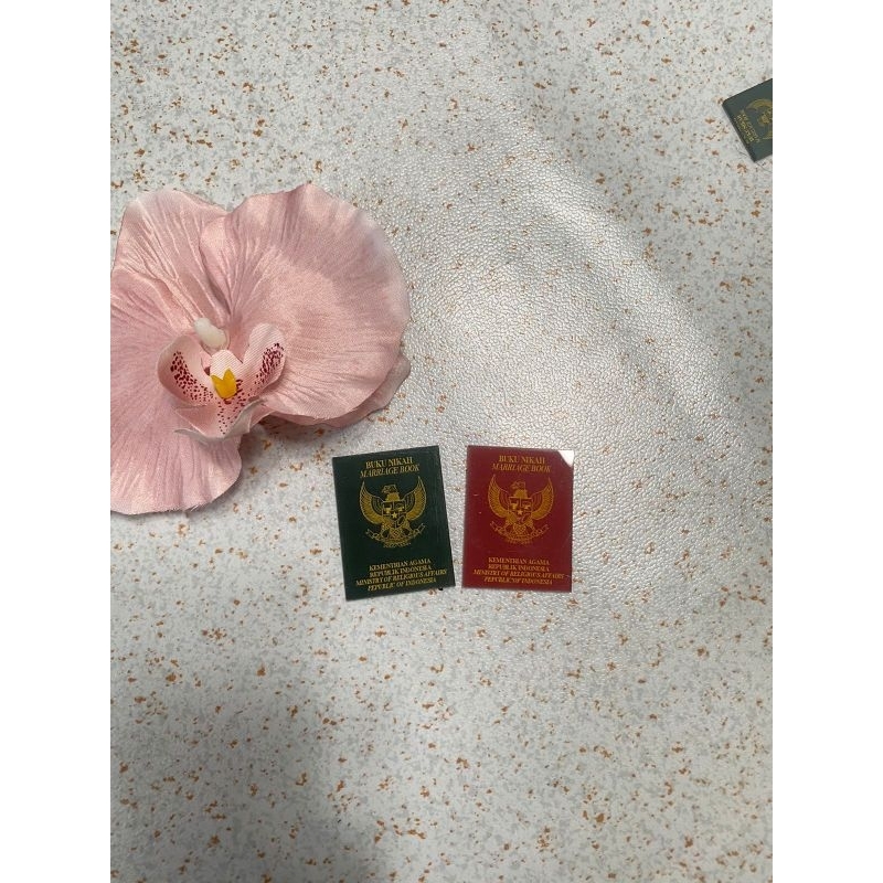 Replika Buku Nikah | Hiasan Mahar