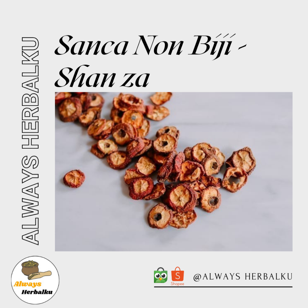 

sanca non biji / shanza non biji / shan zha non biji / hawthorn berry (250 gram)