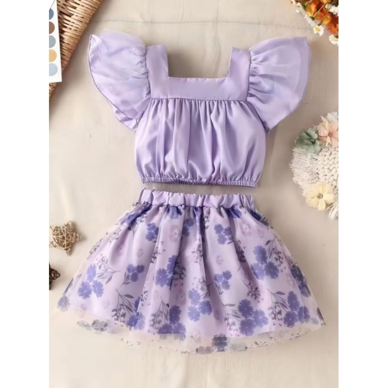 Baju Bayi Perempuan 7 - 12 Bulan / Setelan Anak Perempuan Import