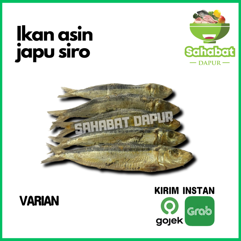 

Ikan Asin Japu Siro / Ikan Tembang - Sahabatdapur