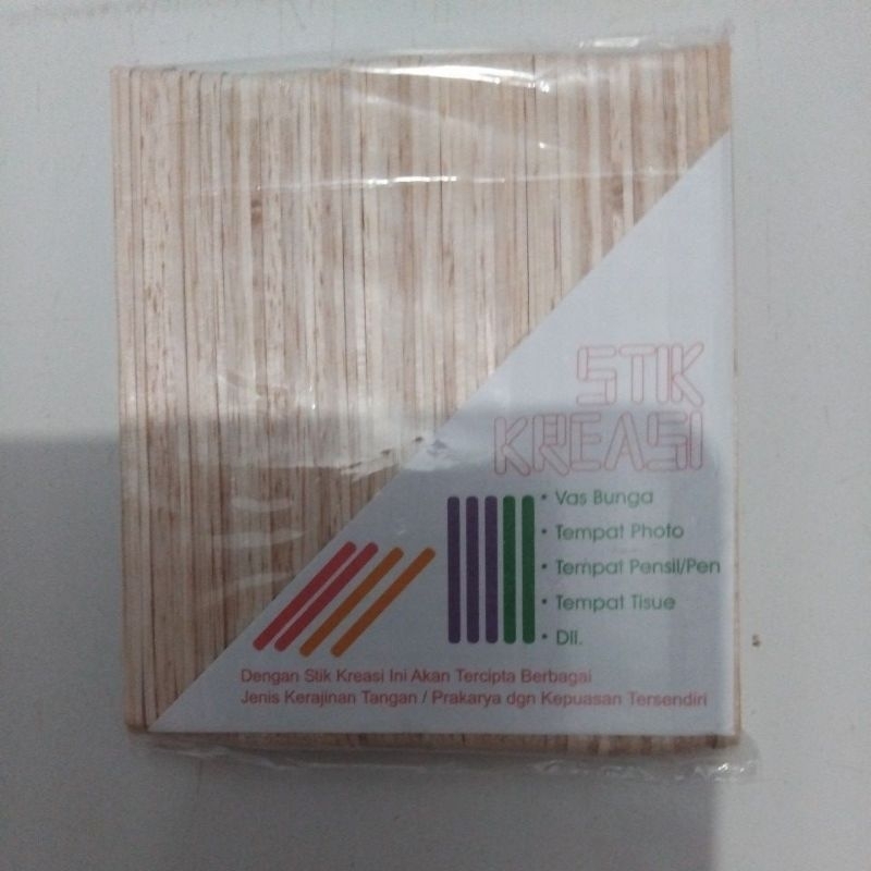 

STIK ES PUTIH POLOS / STIK KREASI UNTUK BERBAGAI JENIS KERAJINAN TANGAN DAN PRAKARYA SEKOLAH DAN LAINNYA