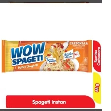 

wow spageti paket 10pcs bolognese/carbonara