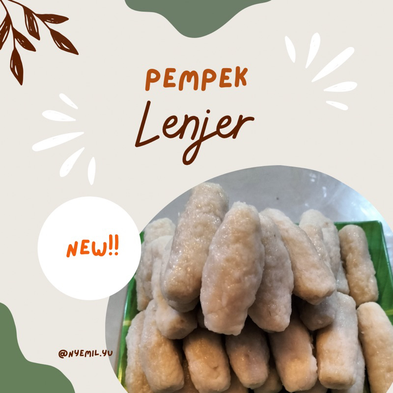 

PEMPEK ASLI PALEMBANG | Pempek Lenjer | Pempek Ikan tenggiri | HOMEMADE