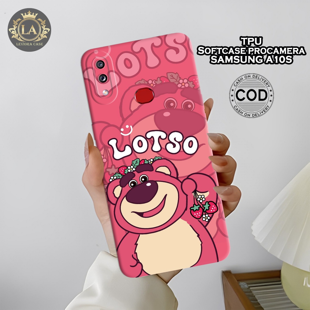 Case Samsung A10s Terbaru - Leviora Case - Fashion Case Lotso - Softcase Samsung A10s - Case Pro Cam