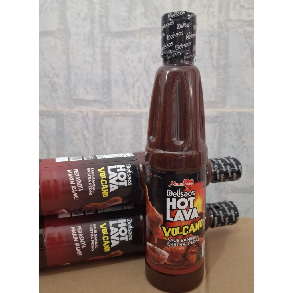 

Mamasuka Delisaos Saus Sambal Hot Lava Volcano