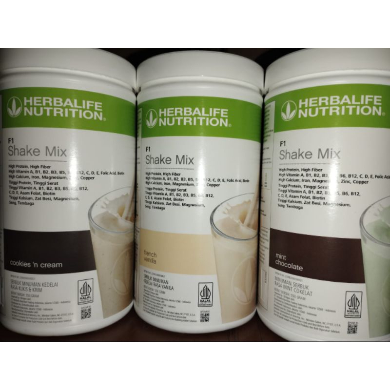 

herbalife 100% ori sahke mix